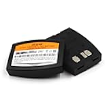 hflexgrad (2-Pack) 3.7V 1000mAh BAT1060 Battery Replacement for 3M C1060 Wireless Intercom RF1060 T-1 XT-1 Drive-Thru Headsets CP-SN3M