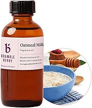 Oatmeal Milk and Honey Fragrance Oil 2 oz | Warm Sweet Scent for Soap Making, Candle Making, Lotion & Bath Bombs | Skin Safe, Vegan, Paraben & Phthalate Free, DIY Craft Essential