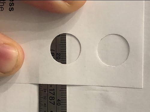 Miniatura 4 de Dophee 1 perforador de mano y herramienta de perforación 2 en 1 de agujero redondo de 0.512 in