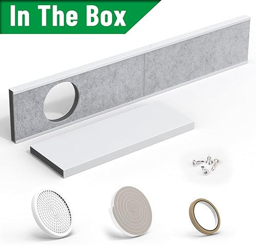 Miniatura 9 de Forestchill Kit de ventilación de aire acondicionado portátil con paneles de espuma aislante, kit de sellado de ventilación de CA ajustable con