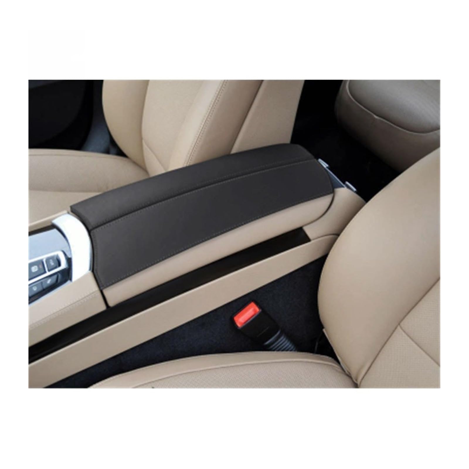 Auto-Armlehnen-Aufbewahrungsbox Für BMW F01 760 730 740 2009-2014 1 Set Auto Mikrofaser Leder Zubehör Armlehne Box Schutz Abdeckung(1)