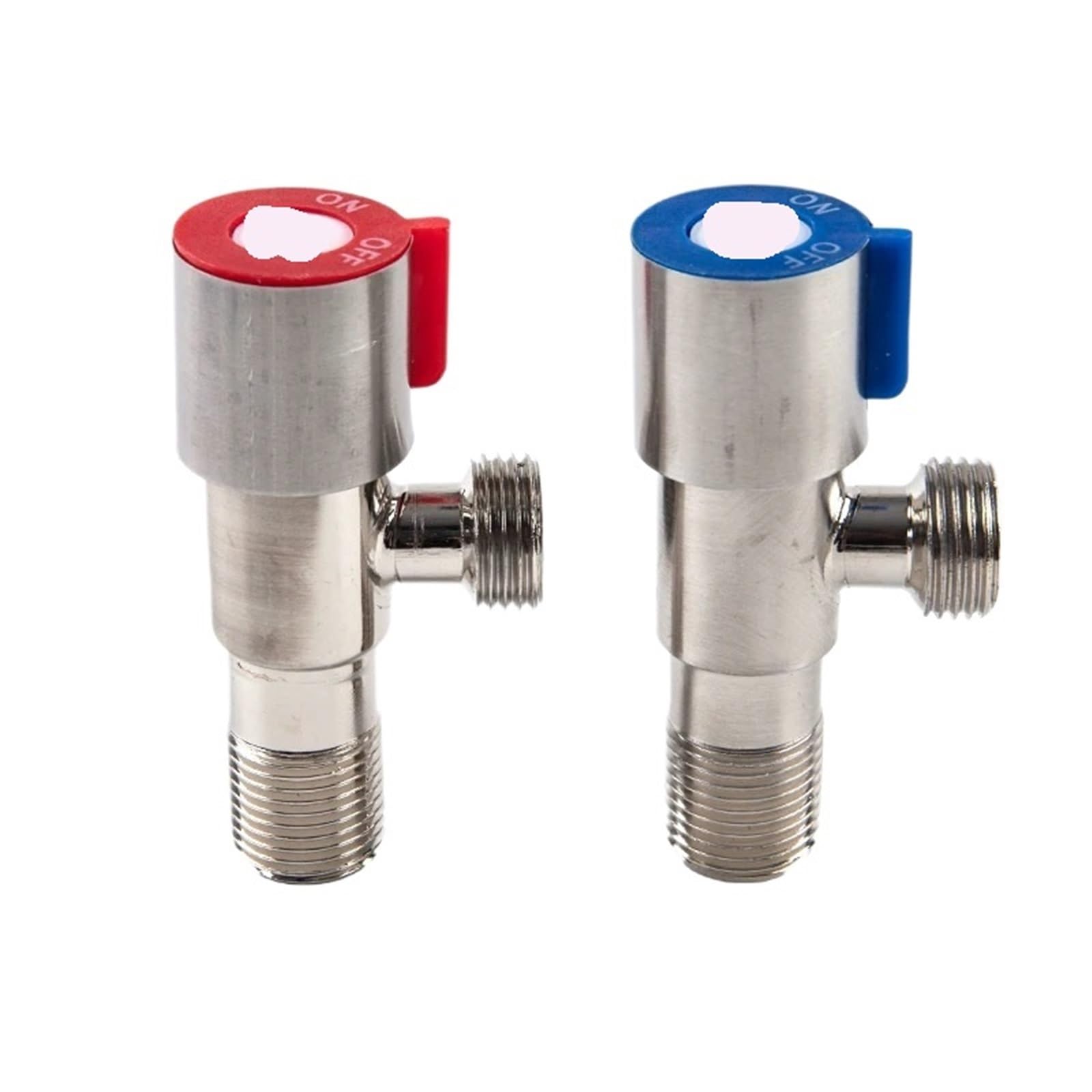 Itrhjtgp Blue Angle Valve Angle Stop Valves Off On Switch G1/2 Water Valve For Bathroom Toilet Sink Basin Faucet For Warmer System(Blue)