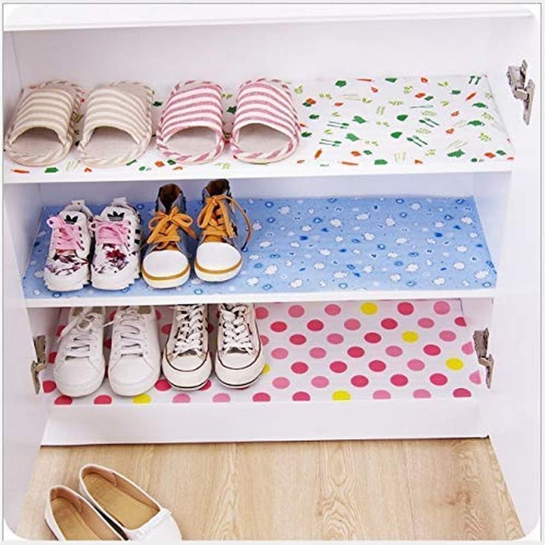 Printed Shelf Liner Roll for Drawer Cabinet and Kitchen Shelves, Cuttable Decorative Lining Sheet 30 x 300 cm 3
