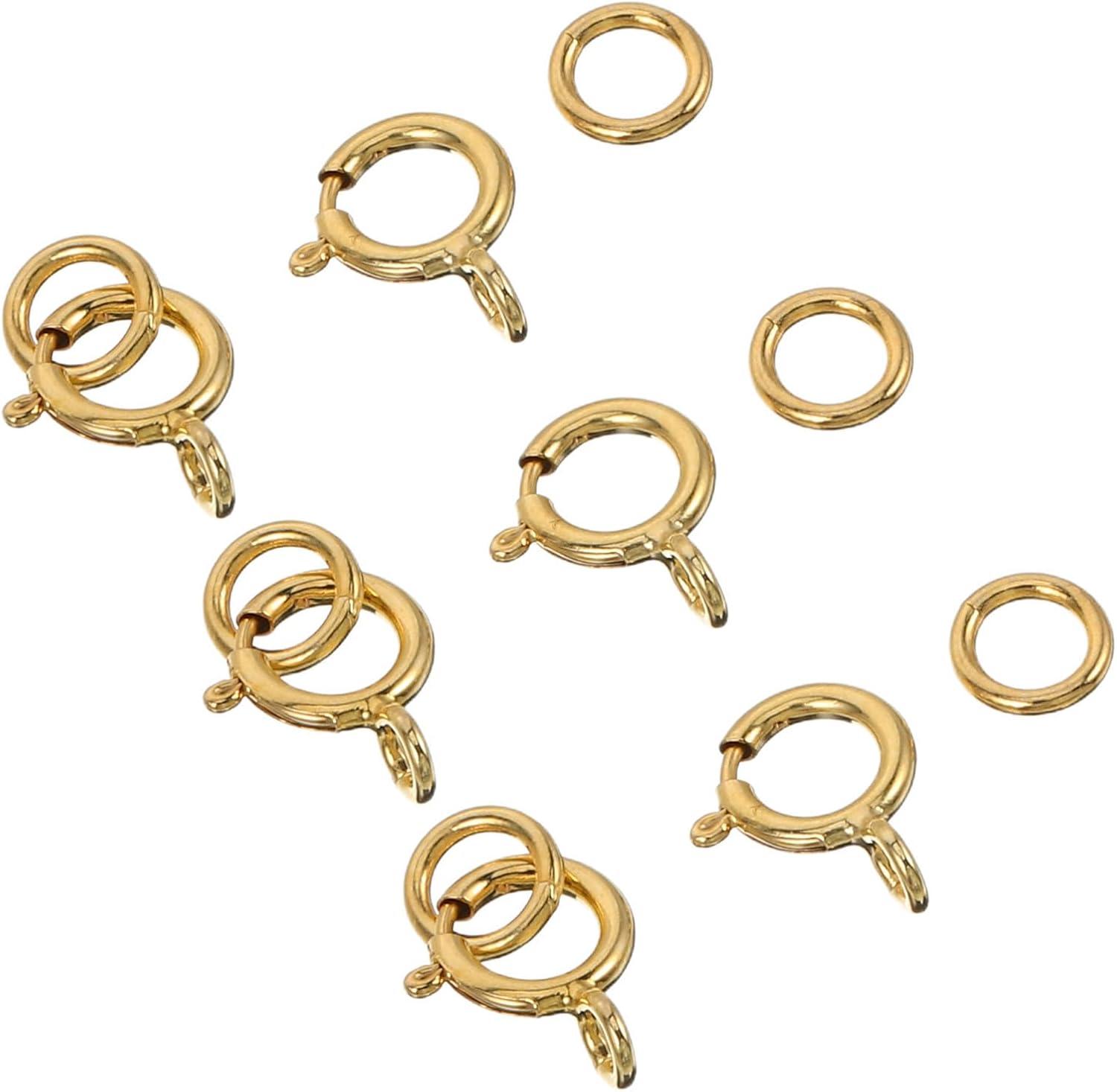6pcs Golden Silver Replacement Jewelry Security Clasp for Bracelets