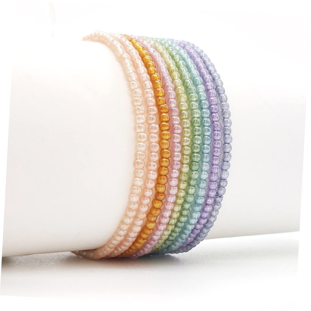 Cuentas Sueltas de Vidrio Redondas 2mm para Joyería DIY