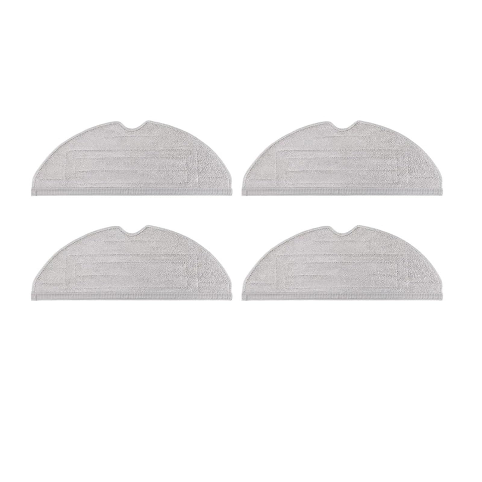 HIZON Mop Cloths ，Compatible For Roborock， S7 S8 S7Maxv Ultra S7Max S8Pro Ultra S7Maxv Plus S8+ S70 S75 T7S/G10/G10S/G10s Pro Vacuum Robot(4PCS)