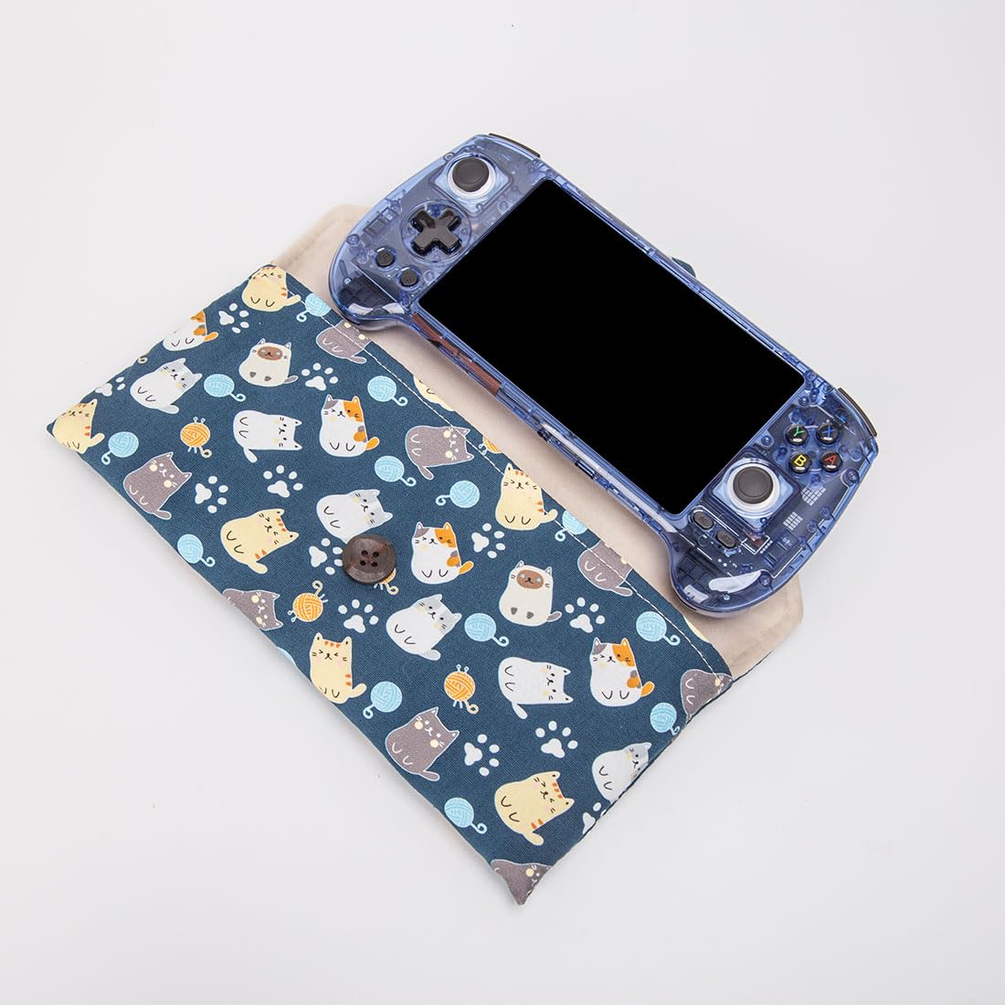 Petforu Cotton Storage Bag Handcraft Carrying Case for RG556 /RG557 Handheld Game Console