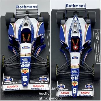 1/18 ウィリアムズ FW18 ＃6 J.ビルヌーブ Rothmans仕様 1/18 ウィリアムズ FW18 ＃6 J.ビルヌーブ Rothmans仕様