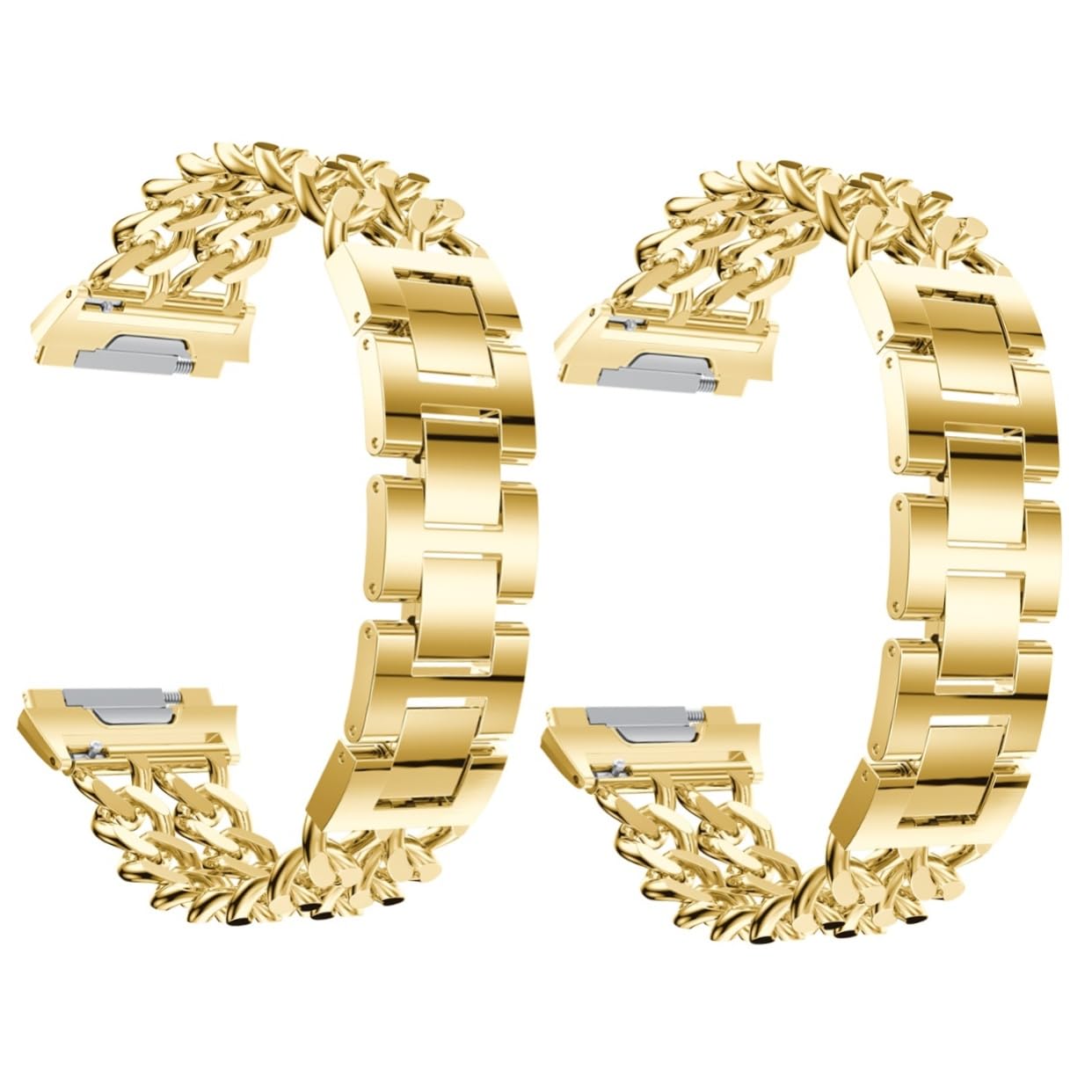 Hemobllo 2 Pièces Bracelet Ionique Bracelet De Montre Ionique e De Montre Intelligente Double Rangée Cowboy Chaîne Denim Chaîne Solide Chaîne En Acier