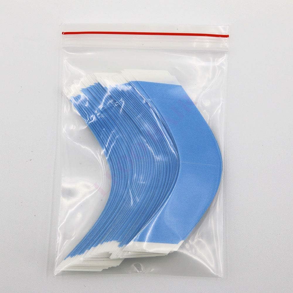 "Lace Front Support" Walker Double Sided Tapes Stickers Adhesive for Men System Replacement Toupee Extension Wig Bundles Weave Closure Lace Frontal Contour A(36PCS x 1 Bag)