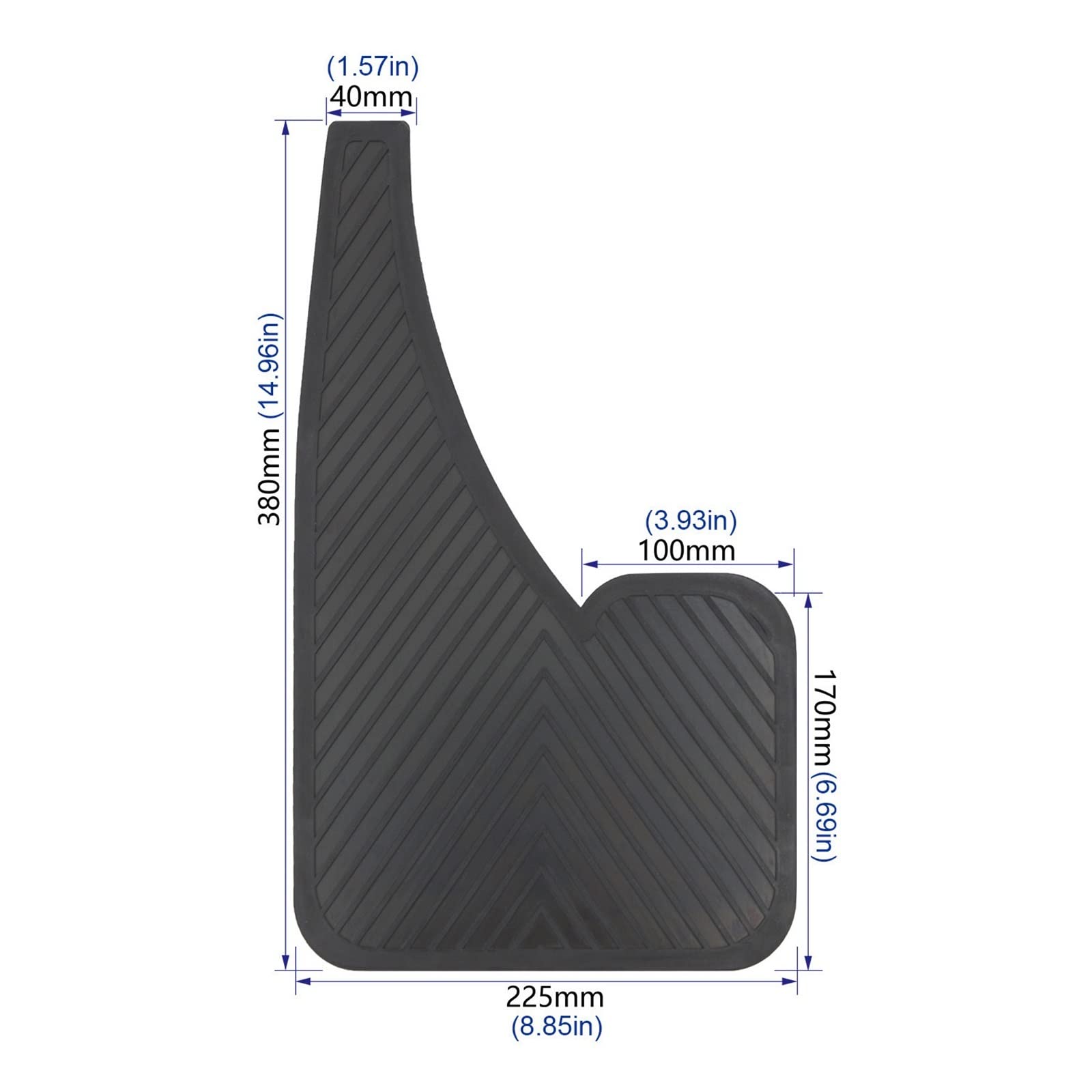 4* Mud Flaps Mudguards Mudflap Splash Guard Fender Car SUV Accessories Universal