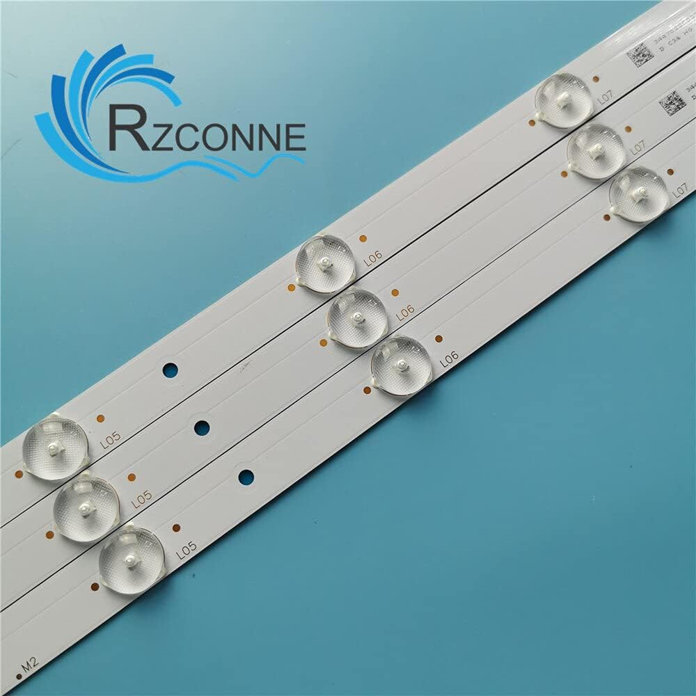 Lysee 3D Printer Parts & Accessories - 720mm LED Backlight Strip 9 lamp for 70'' LCD TV HL-3F700A28-0901S-01 A5/LED Update CCFL
