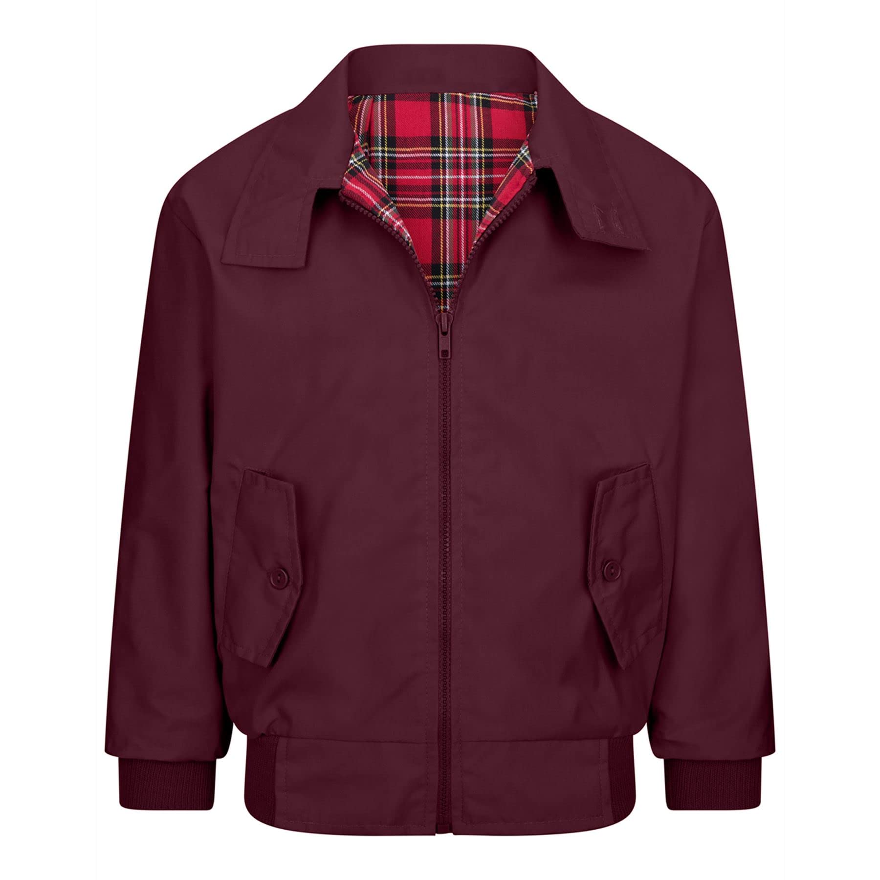 Walker And Hawkes Wine - Kids' Classic Harrington Jacket - 30