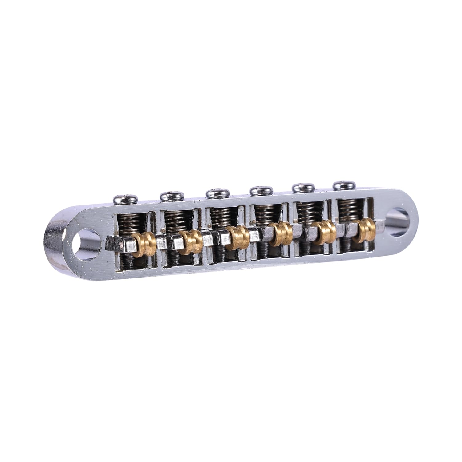 RuiJOTWAT LP ball bearing bridge, upper string bridge, roller code, tailpiece, string nut for guitar accessories Silver - Image 4