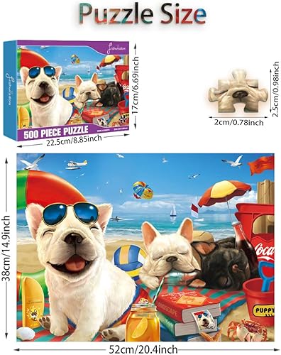 Miniatura 8 de Rompecabezas de 500 piezas y rompecabezas de 300 piezas para niños, adolescentes y adultos