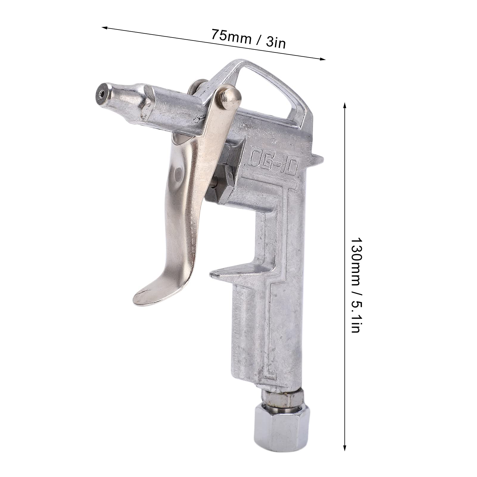 Restokki Compressed Air Duster, 5pcs/Set Air Blowing Dust Clean Tool, Strong Wind Car Duster Universal for Car Engine Interior Trims