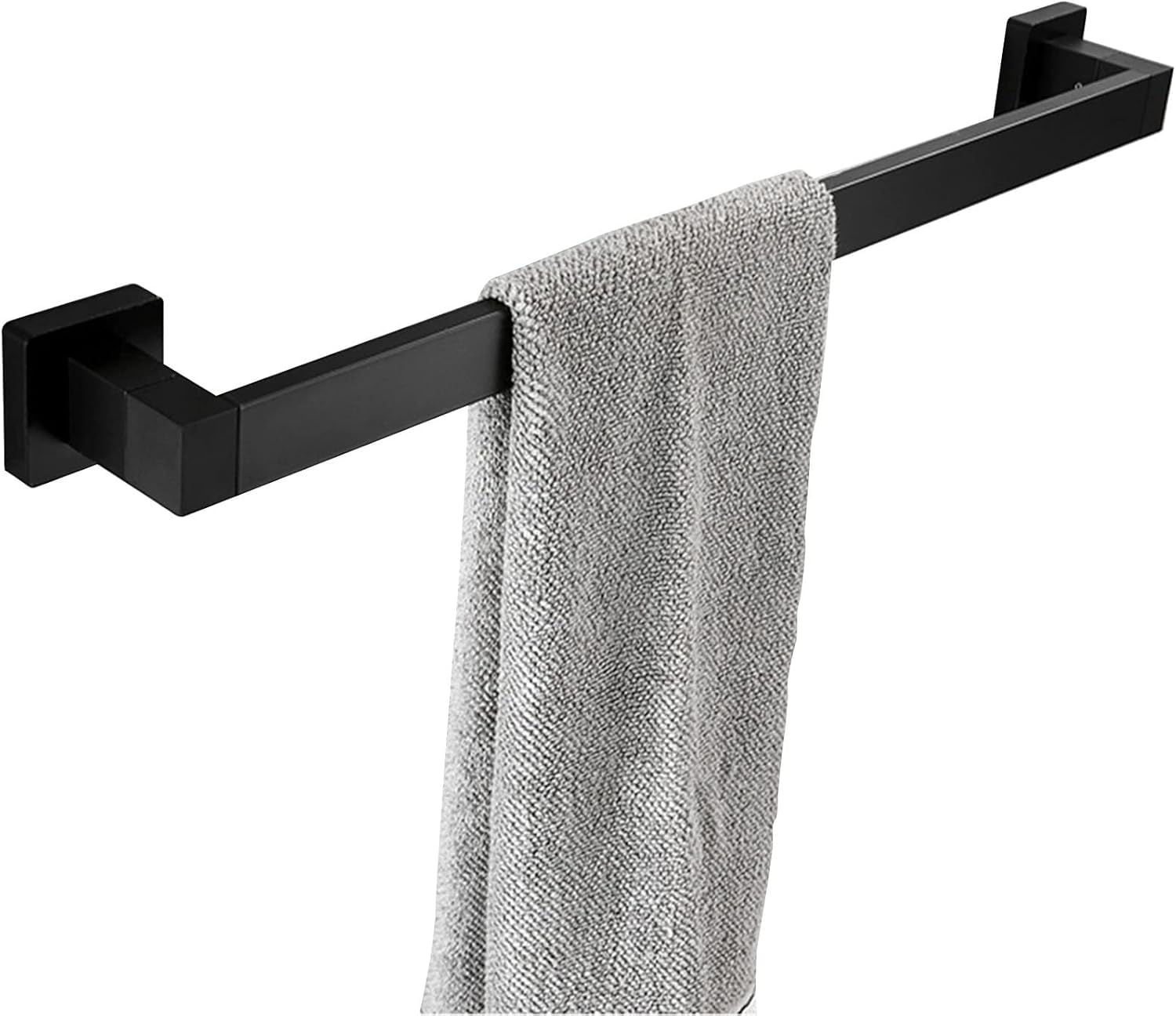 Barre porte-serviettes murale pour optimiser le séchage des serviettes