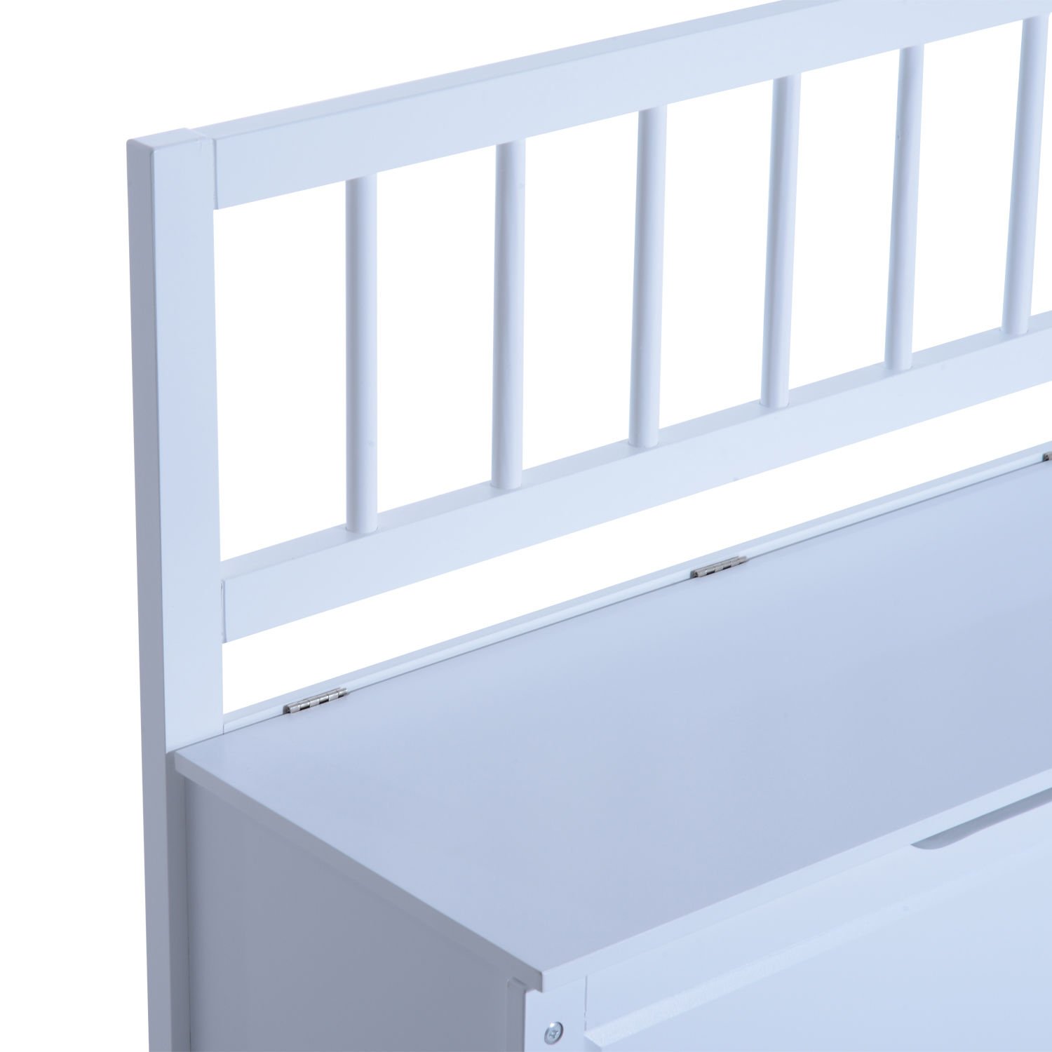 Buy Entryway Storage Bench Box Hallway Saet Furniture Wooden Shoe Organizer Unit