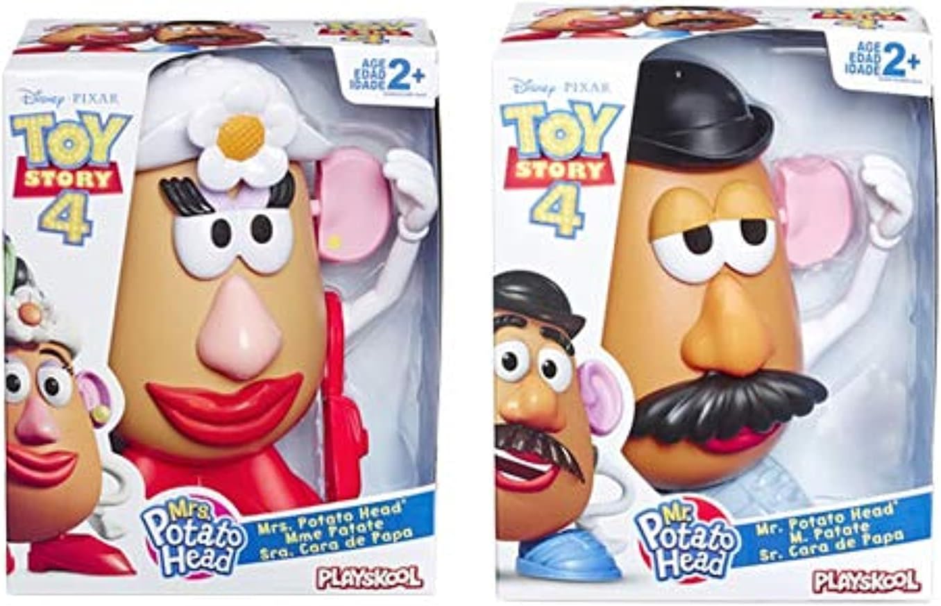 Toy Story 4 E3069EU4 Classic Mrs Potato Head-Set of 2, Multi