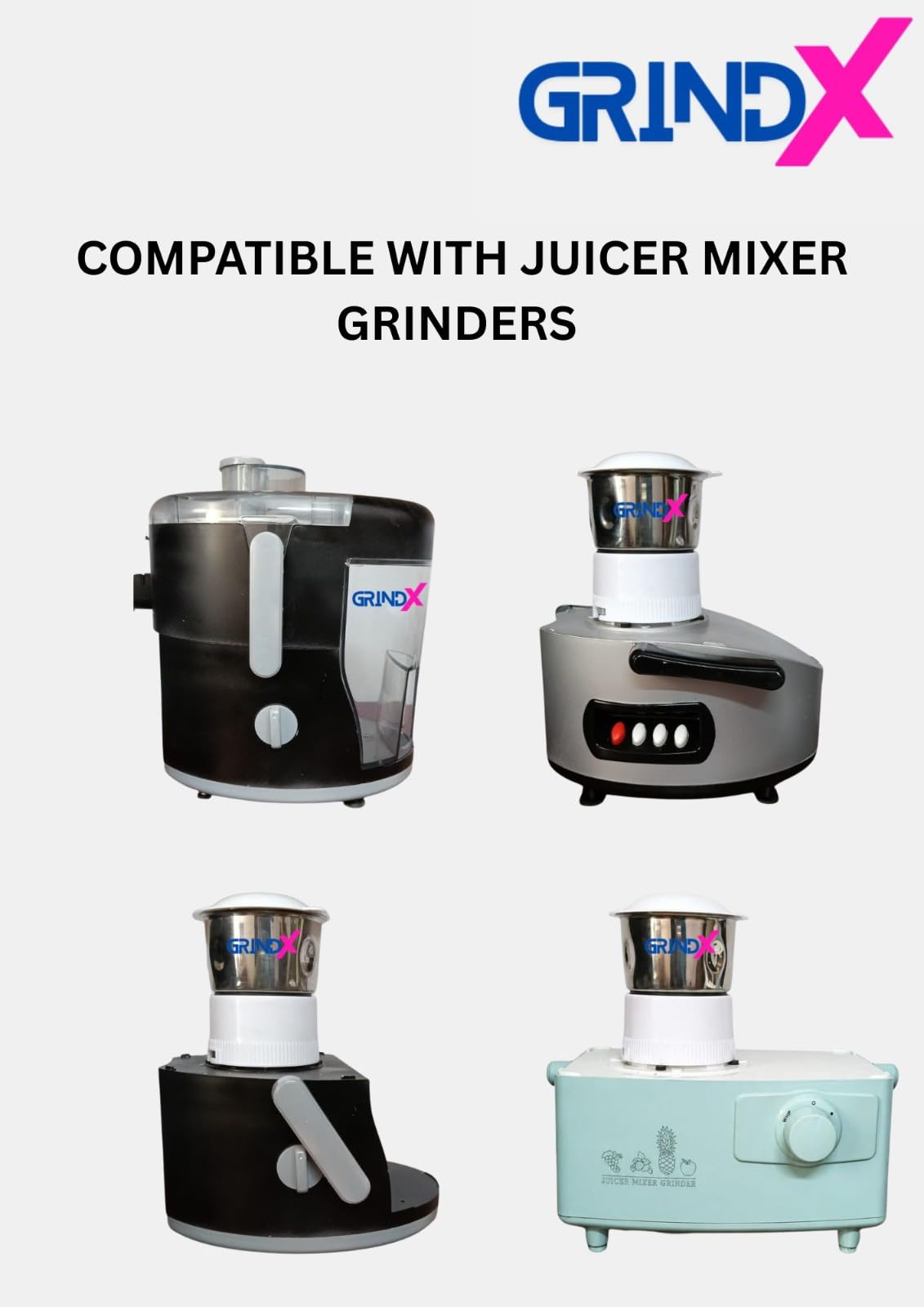 Juicer Mixer Grinder Chutney Jar 300ml,compatible with Maharaja, 500 Watts, 500 Watts — Amazon image 2