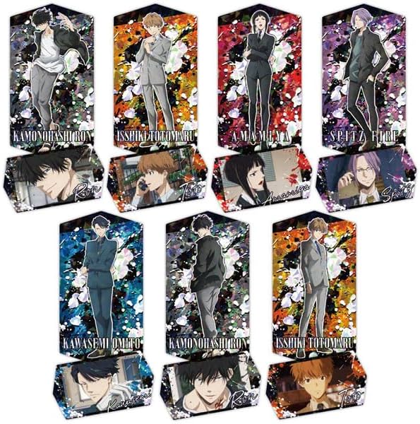 TV Anime Kamonohashi Ron Forbidden Ron Prism Visual Collection (7 Types) (Box)