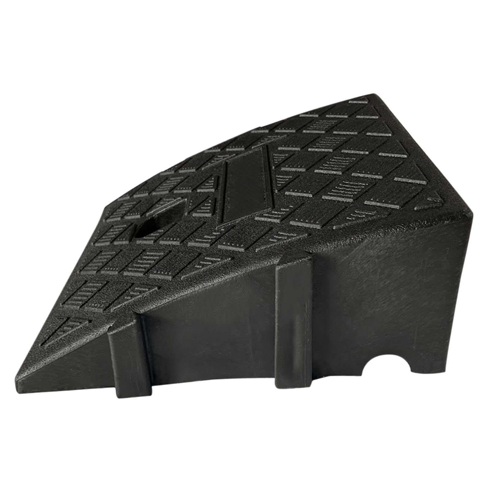Ramps - Driveway Curb Ramps, Heavy Duty Threshold Ramp Set, Portable Curb Ramps Heavy Duty Threshold Ramps Rubber Kerb Ramps For Driveway, Loading Dock, Sidewalk, Car, Scooter, Motorcycle