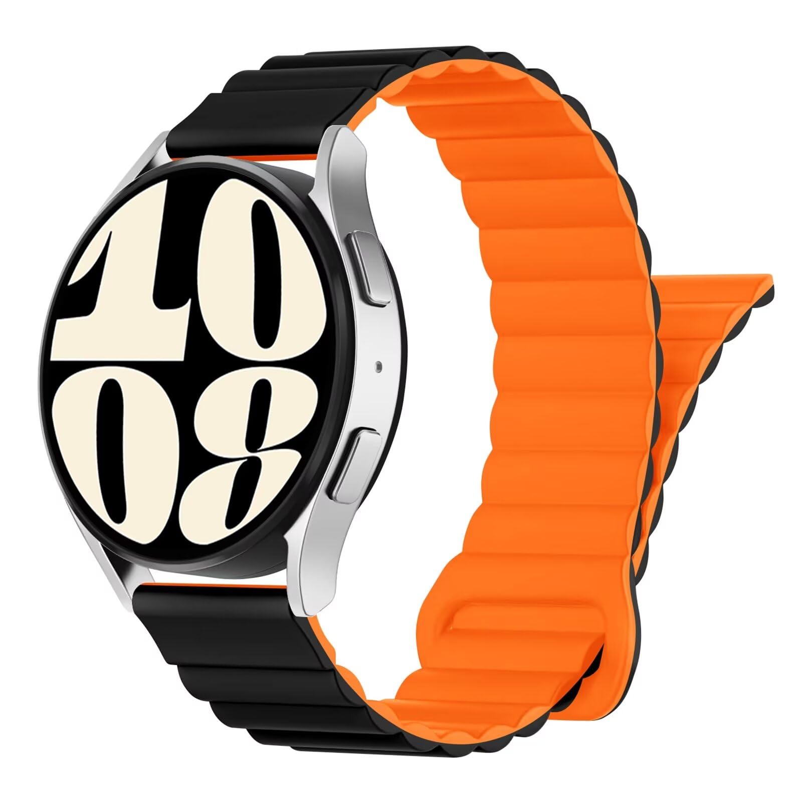 VEMIGON Silicone Magnetic Strap Compatible with Samsung Galaxy Watch 7 6 5 4 Bands 44mm 40mm/Galaxy Watch 6 Classic 47mm 43mm/Watch 5 Pro 45mm/Watch 4 Classic 46mm 42mm, 20mm Replacement Sport Loop (B0D41SPZ1J) Amazon Price History, Amazon Price Tracker