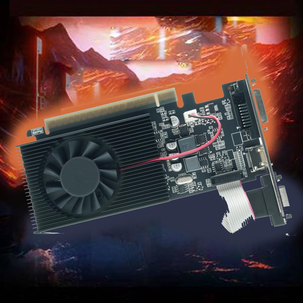 Dpofirs Scheda Grafica RX 580, Scheda Grafica Video PC GDDR5 da 8 GB