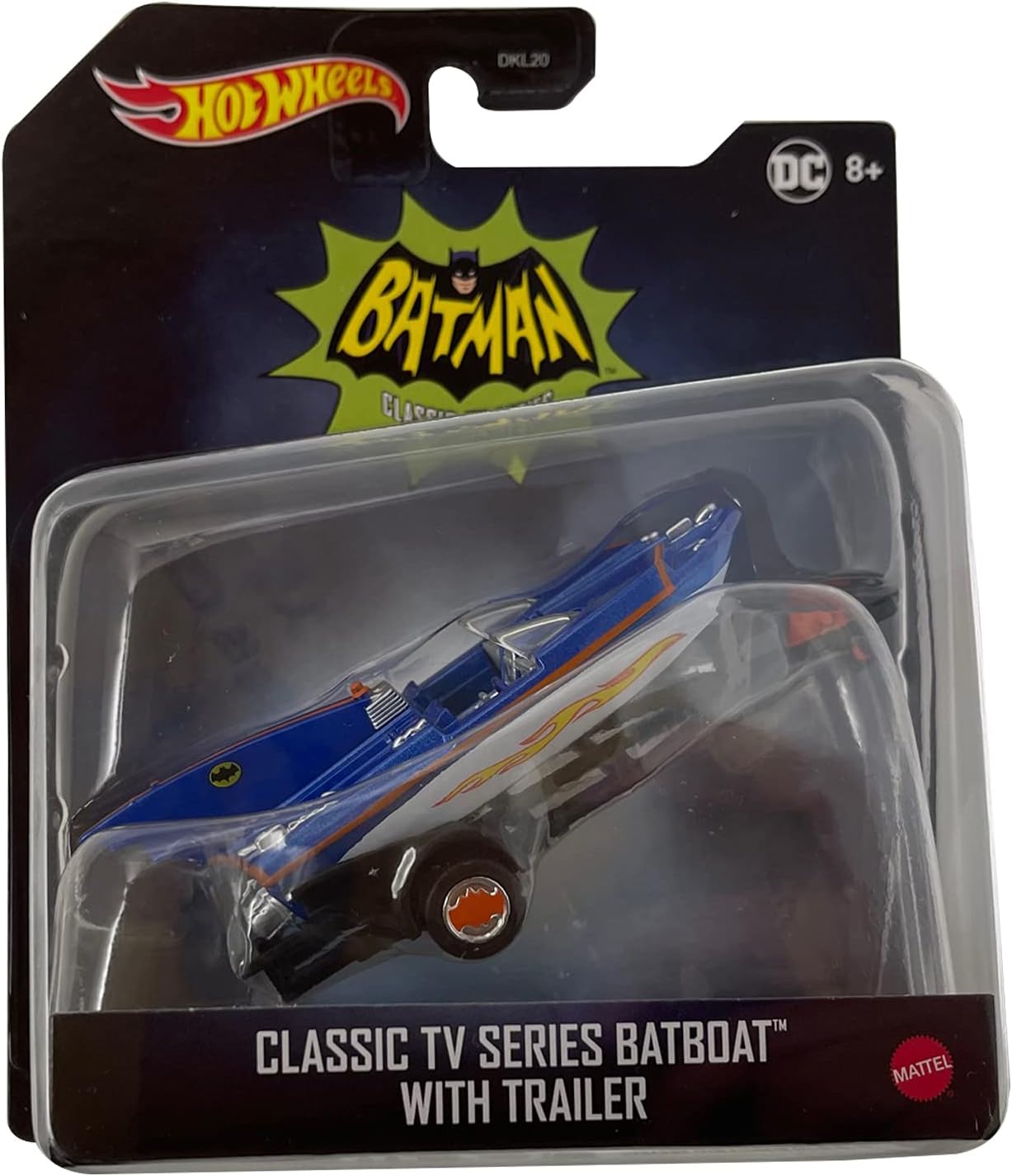Hot Wheels Classic TV Series Batboat with Trailers