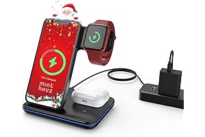 Minthouz Wireless Charging Station: Ultra-Fast, Multi-Device Powerhouse