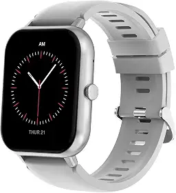 SmartWatch, relogio smartwatch feminino com 1.83" Ecrã tátil, à prova d'água IP68, Recebimento de Notificações, relogio smartwatch masculino com 100+ Modos Esportivos Faz e Recebe Ligações (Prata)
