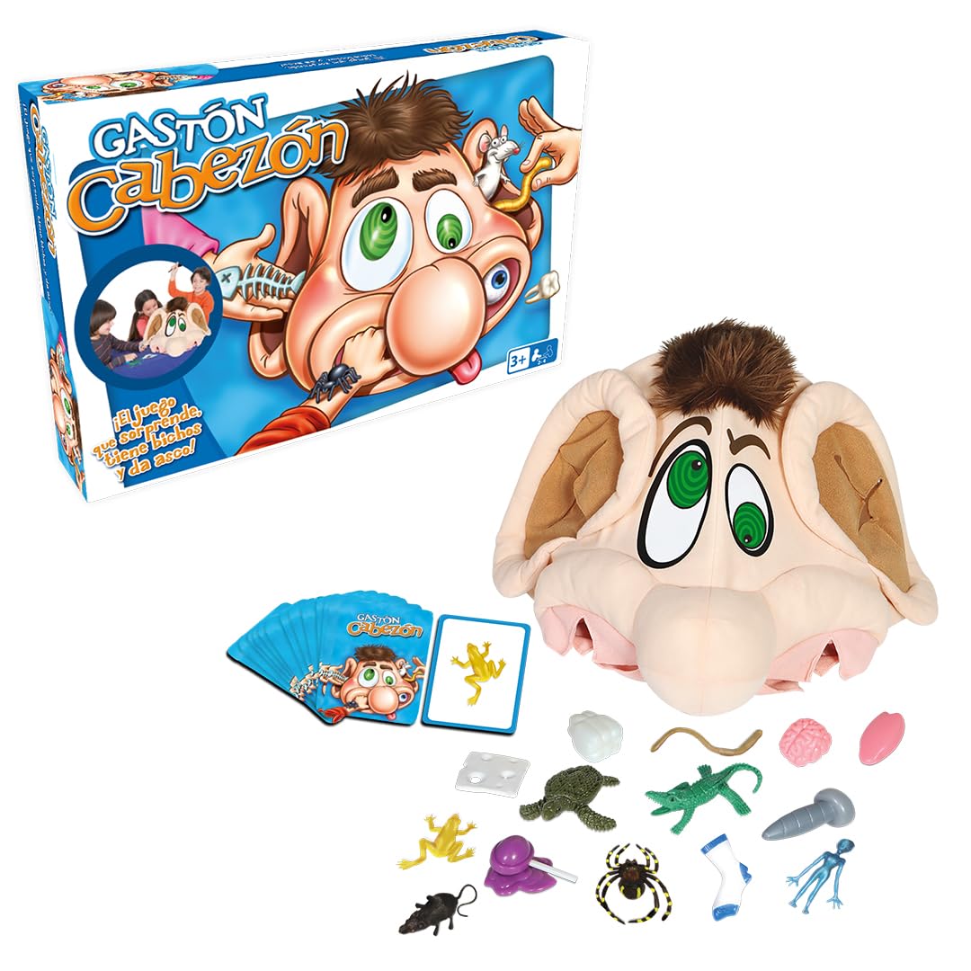 Goliath - GASTÓN CABEZÓN - Juego de Mesa para Niños a partir de 3 años - Juego Preescolar Divertido y Educativo - Ideal como Regalo para Niños y Niñas - Desarrollo Cognitivo y Coordinación