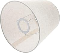 Vista 1 de Beaupretty Pantalla de tela de barril E27 pequeña pantalla de lámpara de escritorio cubierta de luz de reemplazo para hotel casero