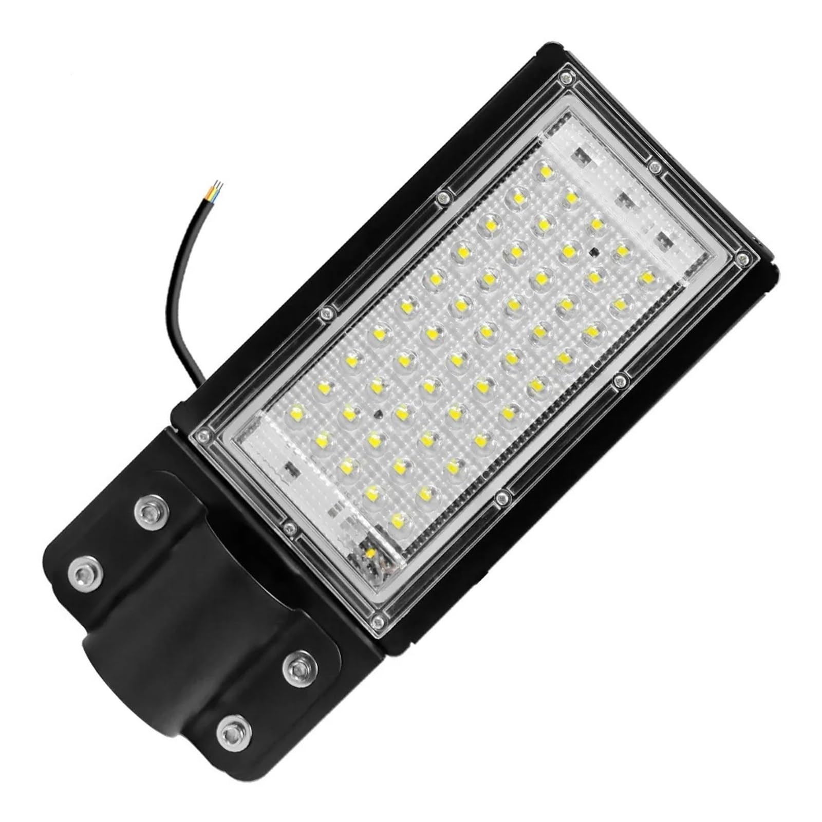 LED 25W 50W 100W Wodoodporna Lampa Uliczna Kinkiet AC220V Reflektor Oświetlenie Zewnętrzne Ogród Mieszkalny Hotel Lekki Garaż ogrodowy(Cold White,100W)