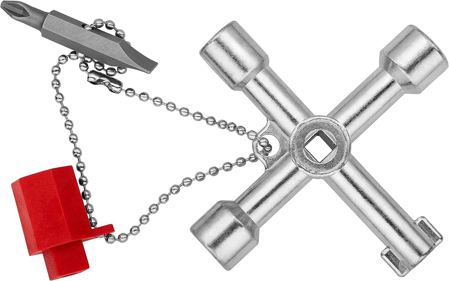 AONAT Clé Multifonction à 4 Voies,Clé En Croix,C-lé Utilitaire Multifonction,C-lé Universelle