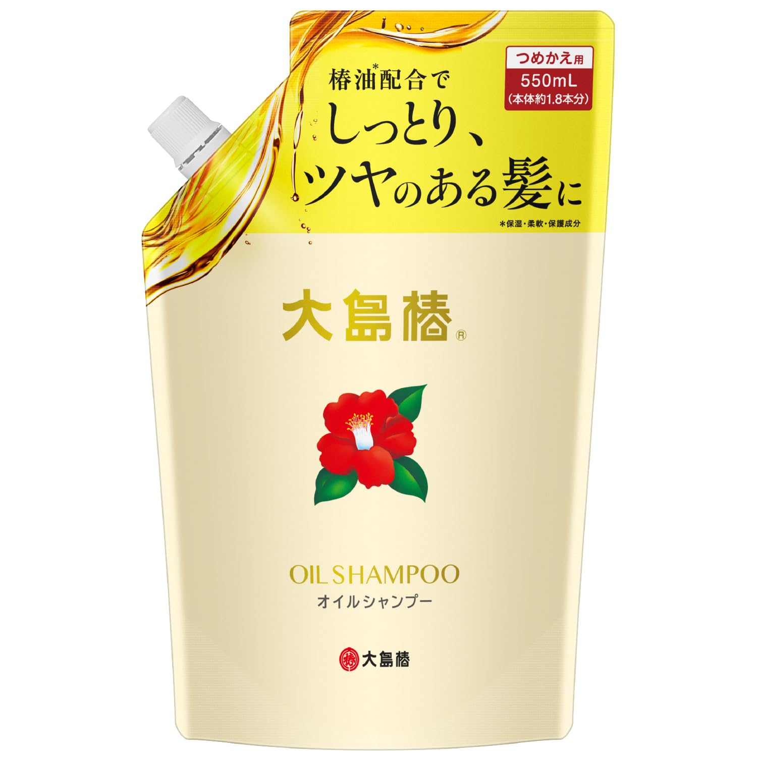 大島椿 オイルシャンプー つめかえ 550ml