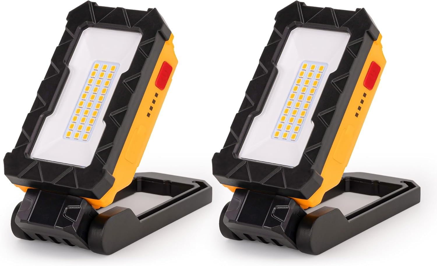LUTEC Luce da lavoro ricaricabile, luce magnetica a LED da 1000 lumen, con base magnetica e gancio di sospensione, rotazione a 360° e rotazione di 200°, per riparazione auto, emergenza e campeggio (2)
