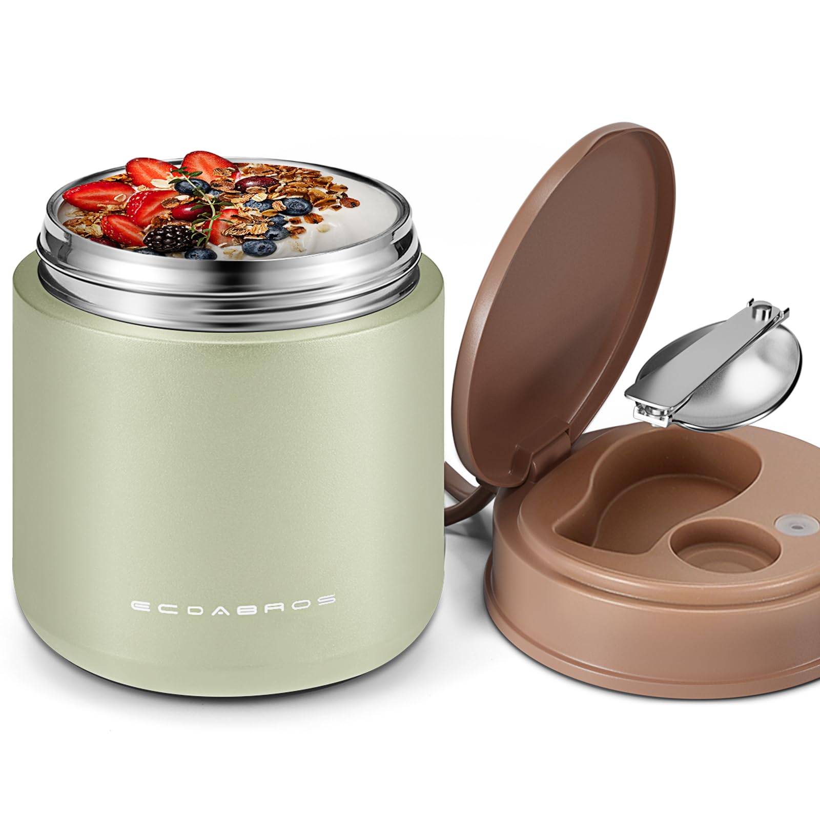 15.2oz Kids Thermo for Hot Food &ndash; Vacuum Insulated Food Jar with 316 Stainless Steel Interior