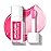KYDA Hydrating Lip Glow Oil, Moisturizing Lip Oil, Glossy Transparent Plumping Lip Gloss, Tinted Lip Oil for Lip Care and Dry Lips-Cherry