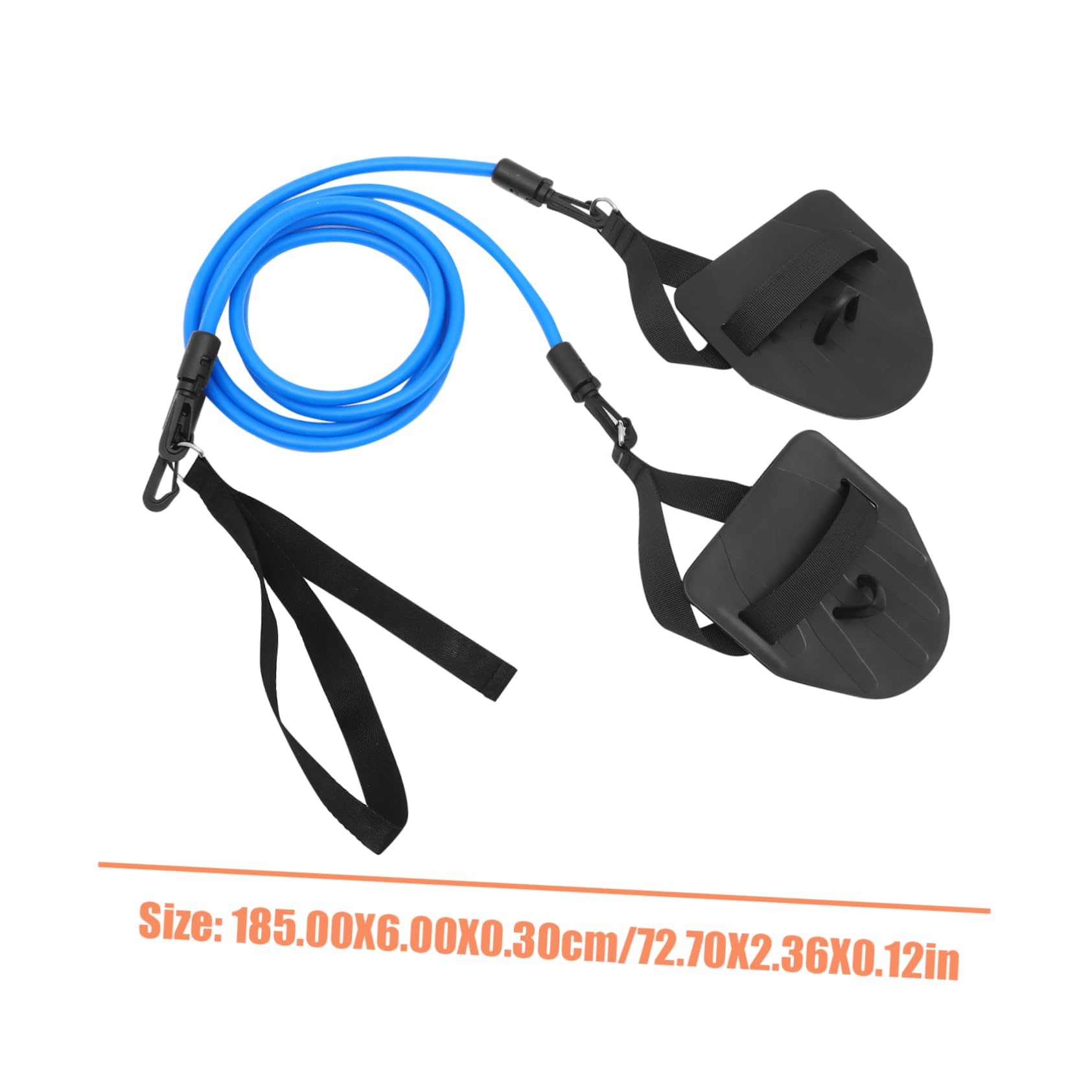 OSOLADY Swimming Gear Professional Training Belt Band Set Easy to Use for Home Pool Yard Exercises