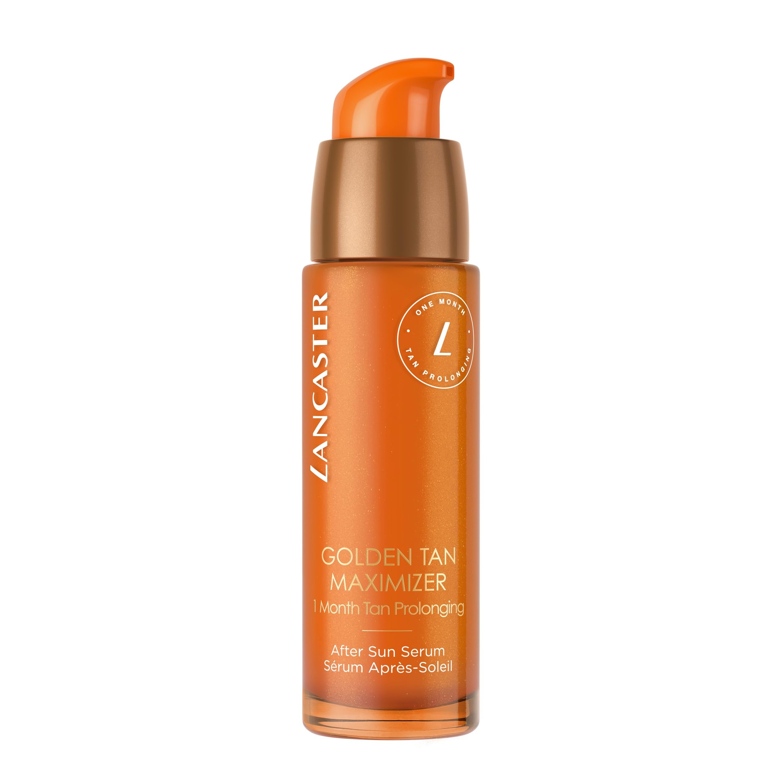 Lancaster Golden Tan Maximizer - After Sun Serum, Siero Dospole, Prolunga l'Abbronzatura fino a 1 Mese, Lenisce e Ripara la Pelle dai Danni Causati dal Fotoinvecchiamento, 30 ml