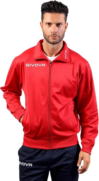 Givova Men's Giacca Polarfleece Mono 500 Sweatshirt pack of 1