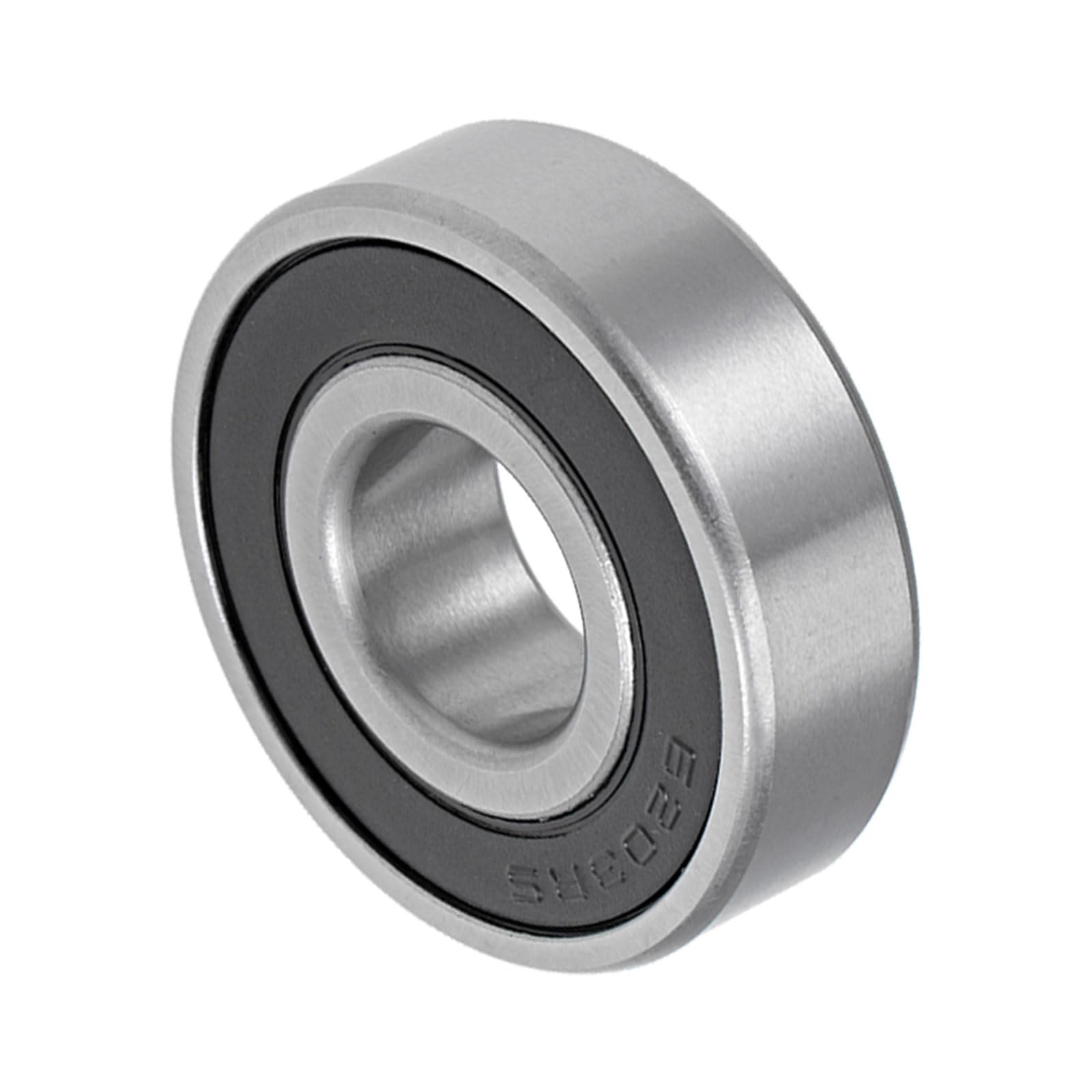 1pcs 6203-16-2RS Ball Bearing - [16x40x12mm] Chrome Steel Double Sealed Deep Groove Ball Bearings for Machinery Applications Industrial Equipment