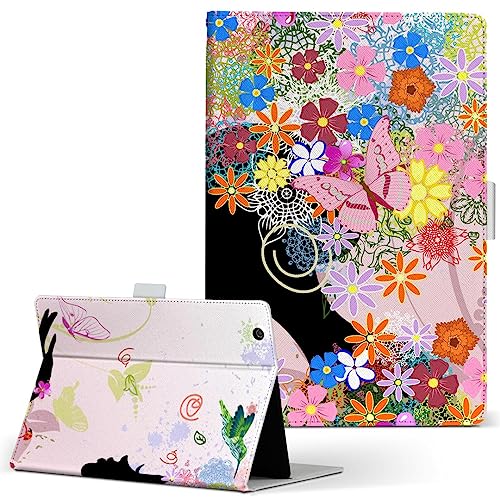 LAVIE Tab T8 T0855/KAS�ETAB08/H05 8.7�C���` �Ή� �蒠�^�^�u���b�g�P�[�X PU���U�[ �X�^���h�@�\ �J�[�h���[ ���ړ\��t���� �� �l�� 005699