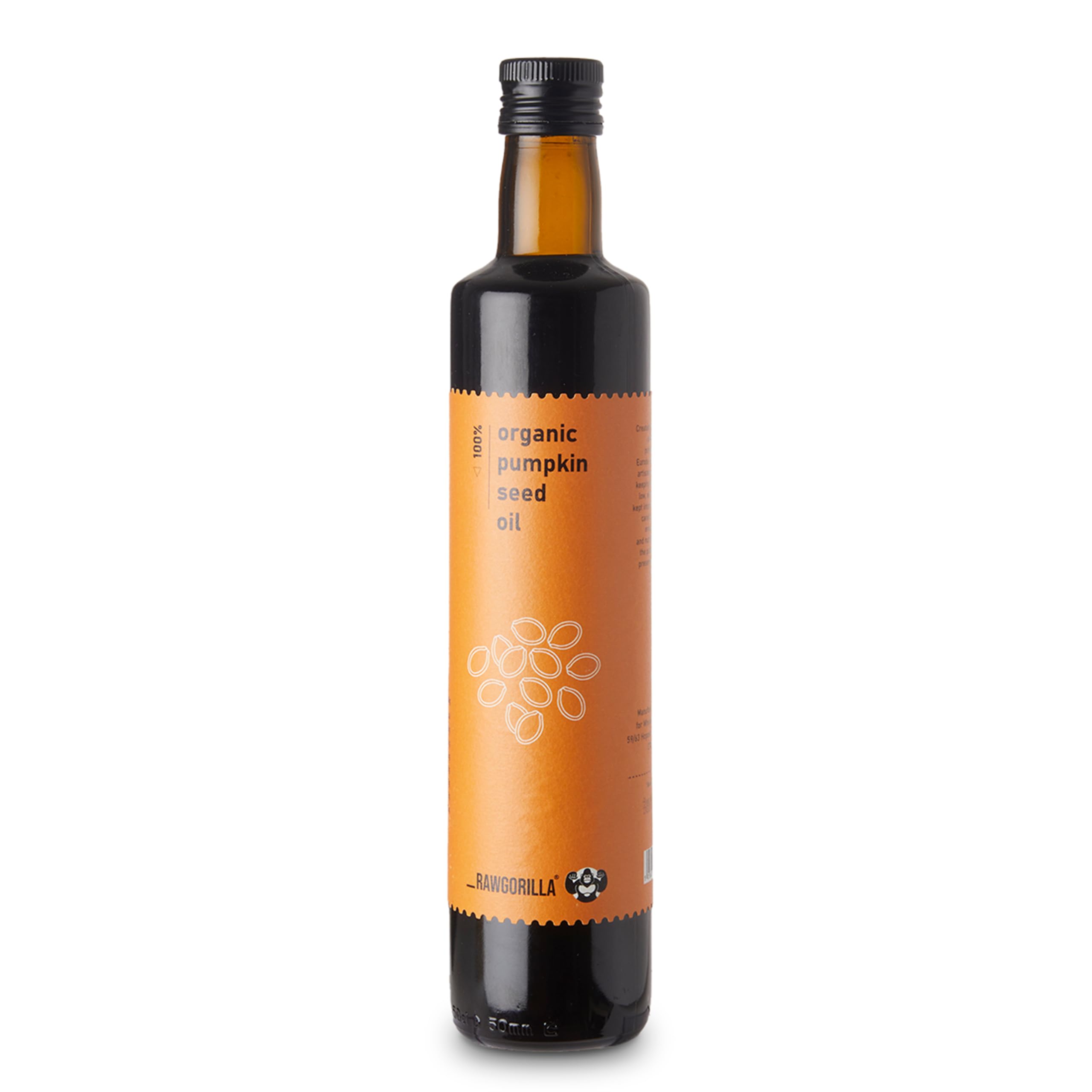 Organic Pumpkin Seed Oil-Cold Pressed - 500ml - RAWGORILLA