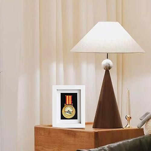 Miniatura 4 de Soporte de exhibición de medallas, marco de caja, caja de exhibición de medallas multiusos 3D, exhibición de medallas perfecta para baberos,