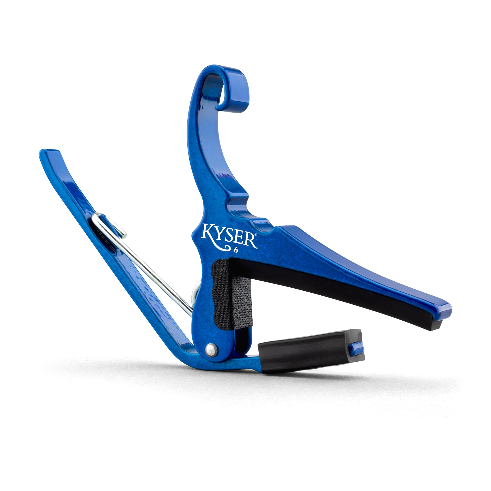 Kyser Quick-Change Capo for 6-string acoustic guitars, Blue, KG6U