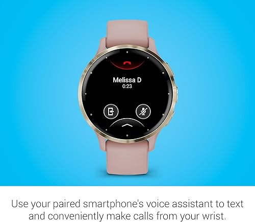 Miniatura 7 de Garmin Venu 3S, reloj inteligente GPS con pantalla AMOLED, rosa polvo  Características avanzadas de salud y fitness, hasta 10 días de duración de la