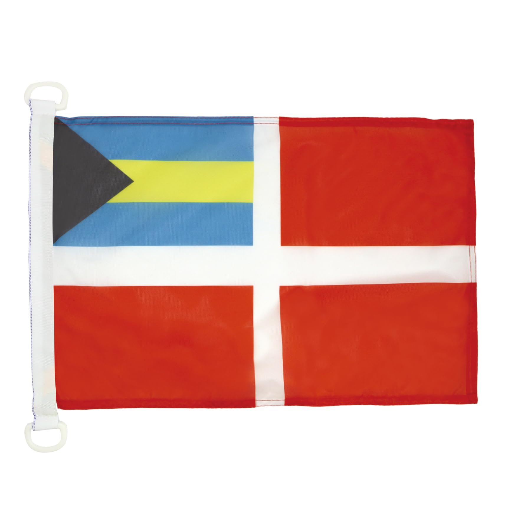 AZ FLAG - Bahamas Civil Ensign Nautical Flag - 18'' x 12'' - For Outdoor and Boat - Bahamian merchant Banner Knitted Polyester with Two Plastic Rings - Vivid Colors - 12x18 in - 45x30 Cm — image 1