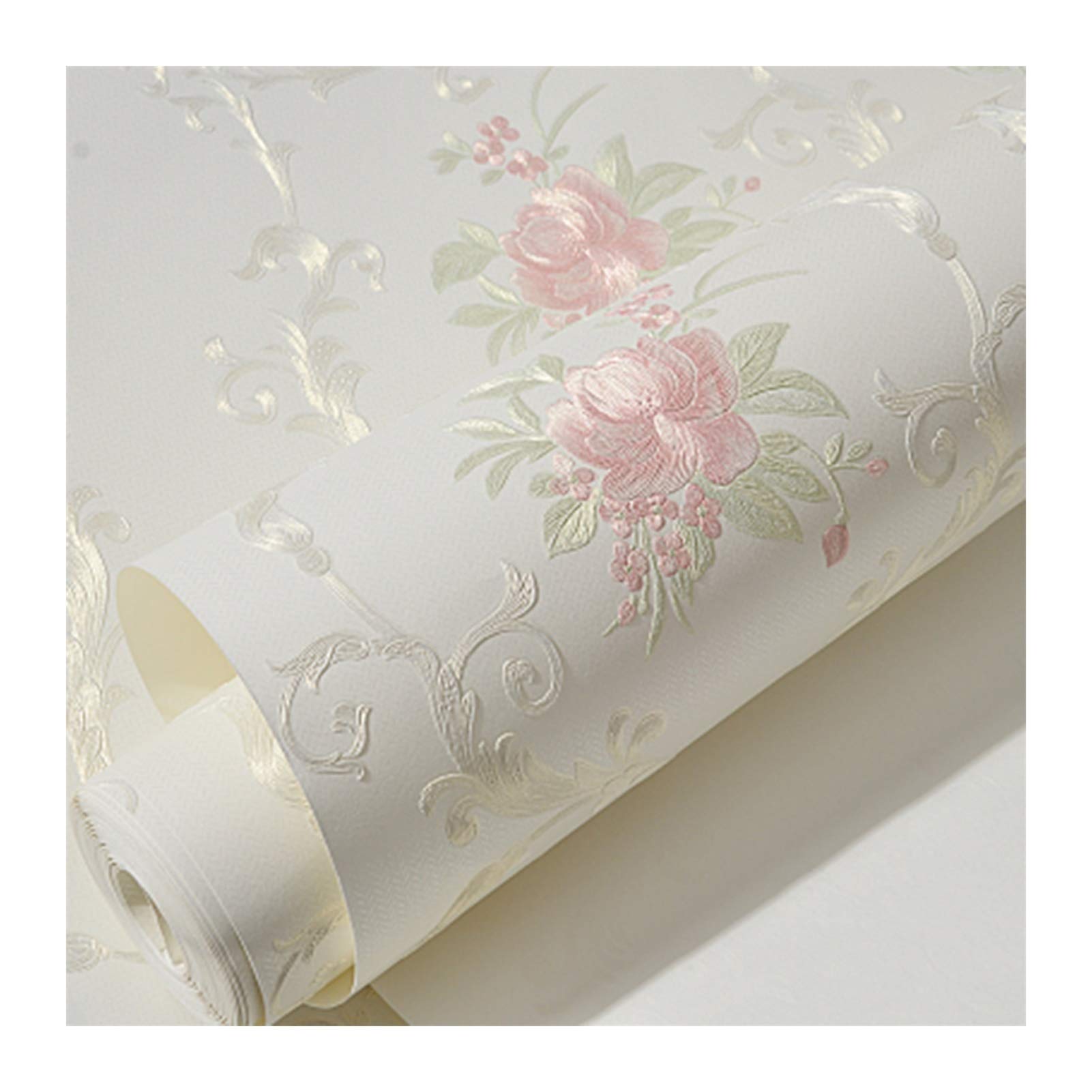Carta da parati Carta Da Parati Bianca Autoadesiva, Facile Da Incollare E Staccare La Decorazione Della Decorazione Della Casa, 0,53x3m / 0.53x6m (Size : 0.53x6m)